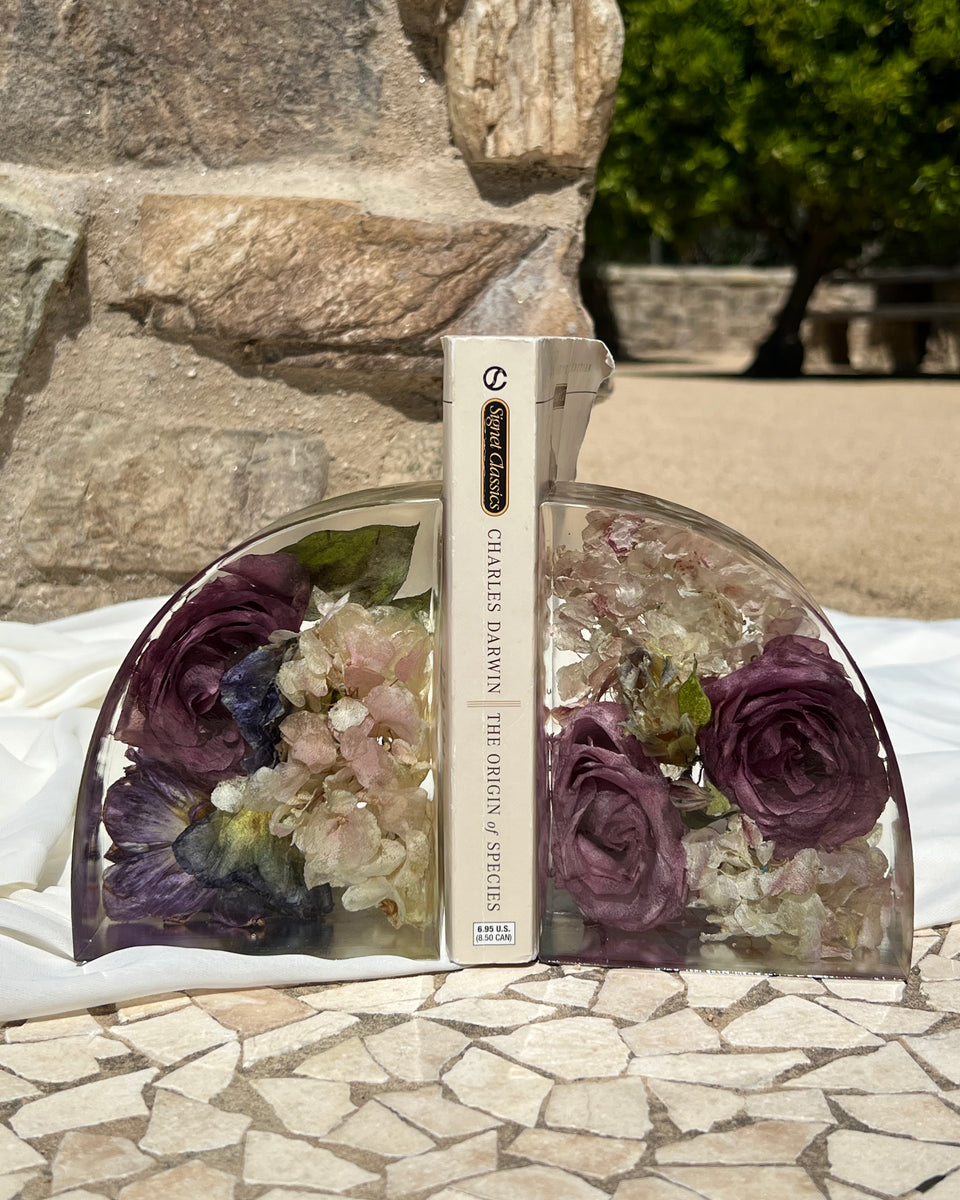 Preserved Flower Resin Blocks