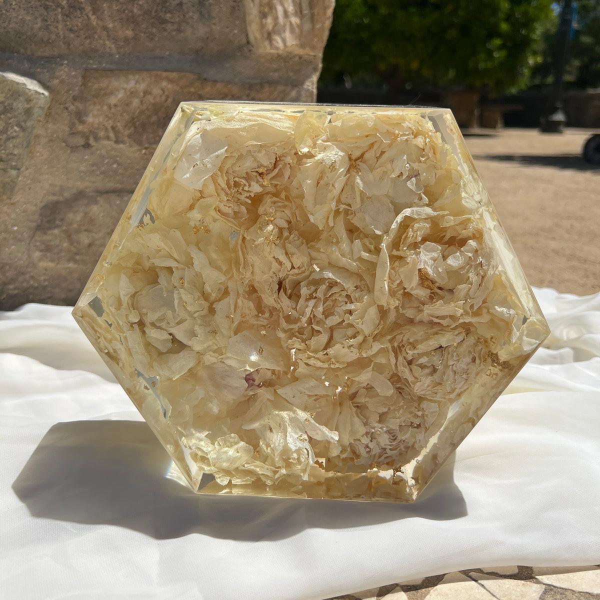 Preserved Flower Resin Blocks