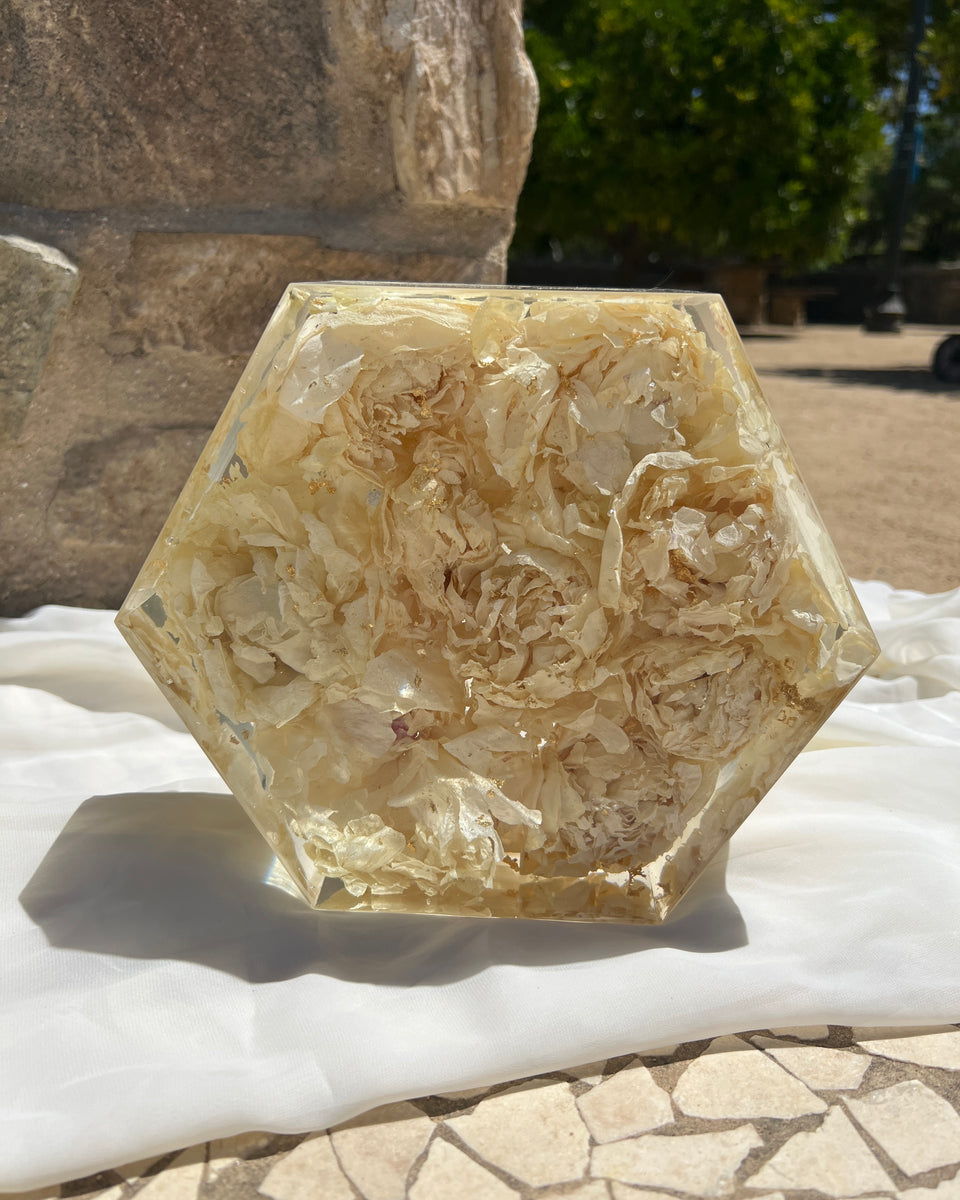 Preserved Flower Resin Blocks