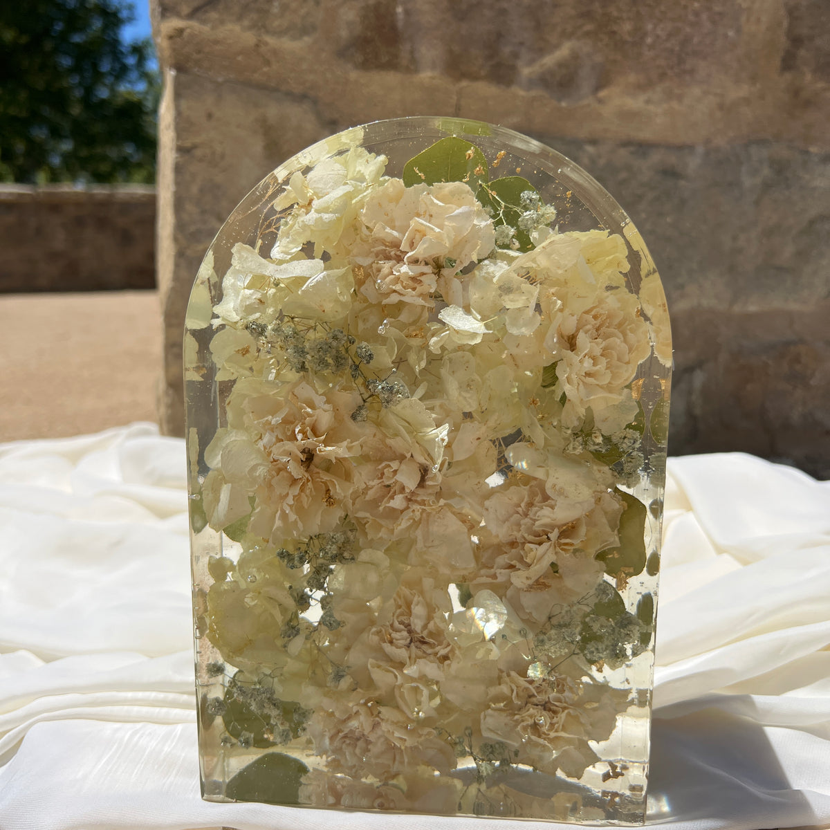 Preserved Flower Resin Blocks