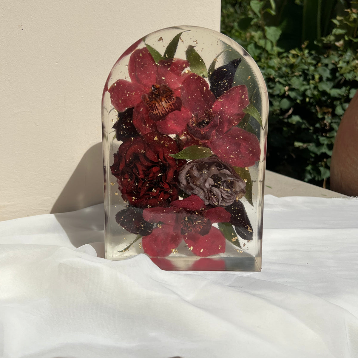 Preserved Flower Resin Blocks