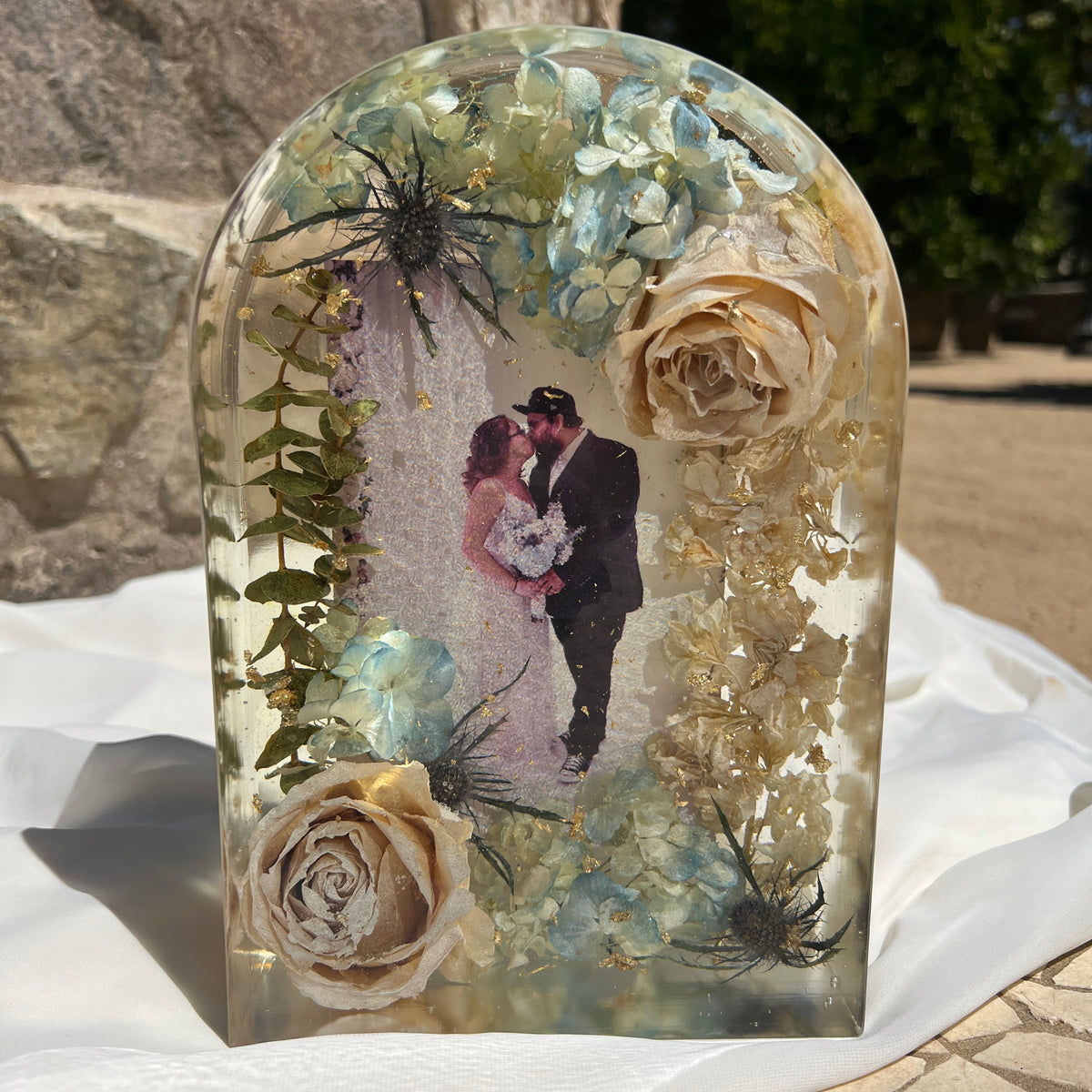 Preserved Flower Resin Blocks
