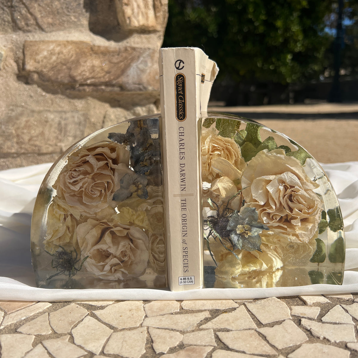 Preserved Flower Resin Blocks