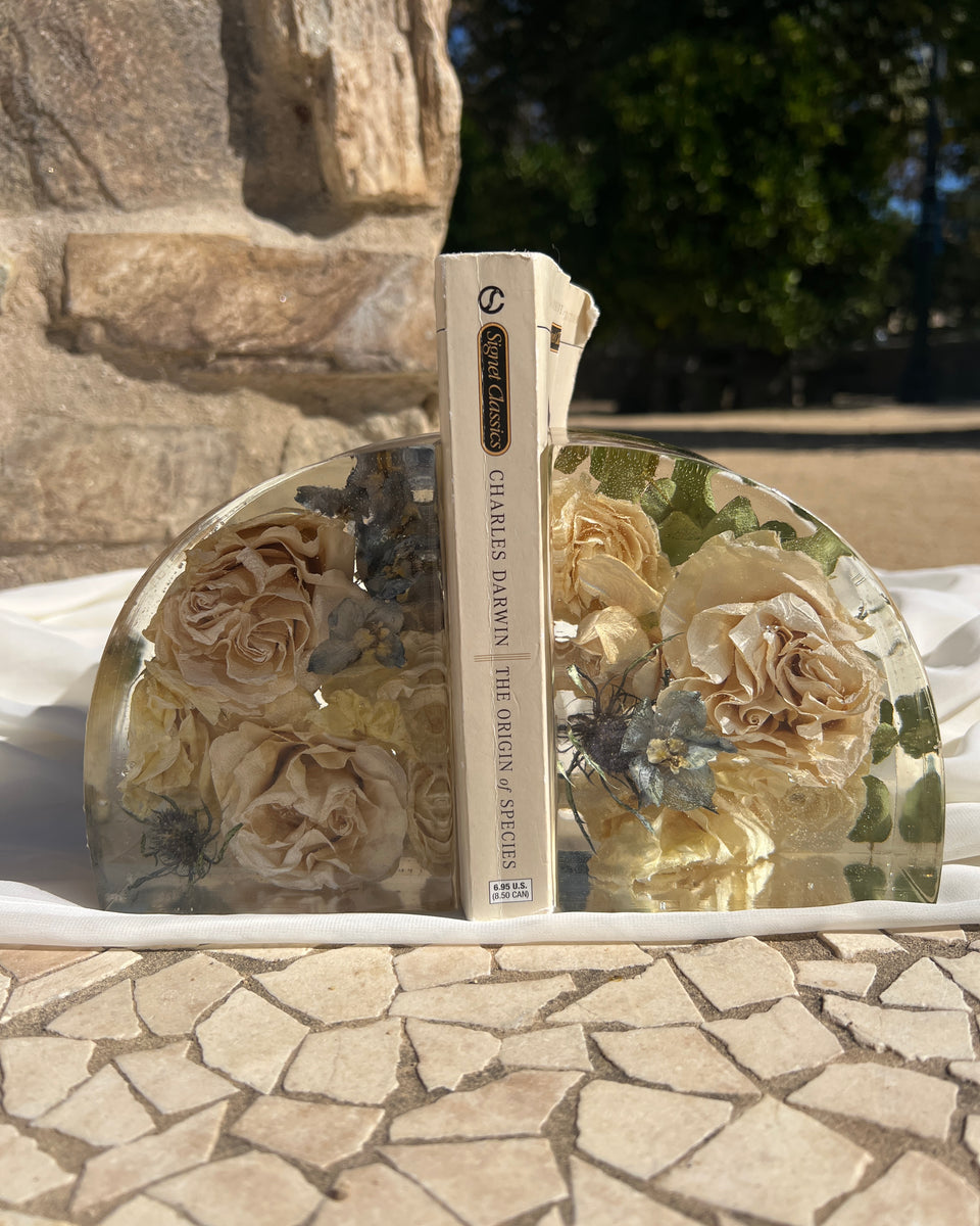 Preserved Flower Resin Blocks
