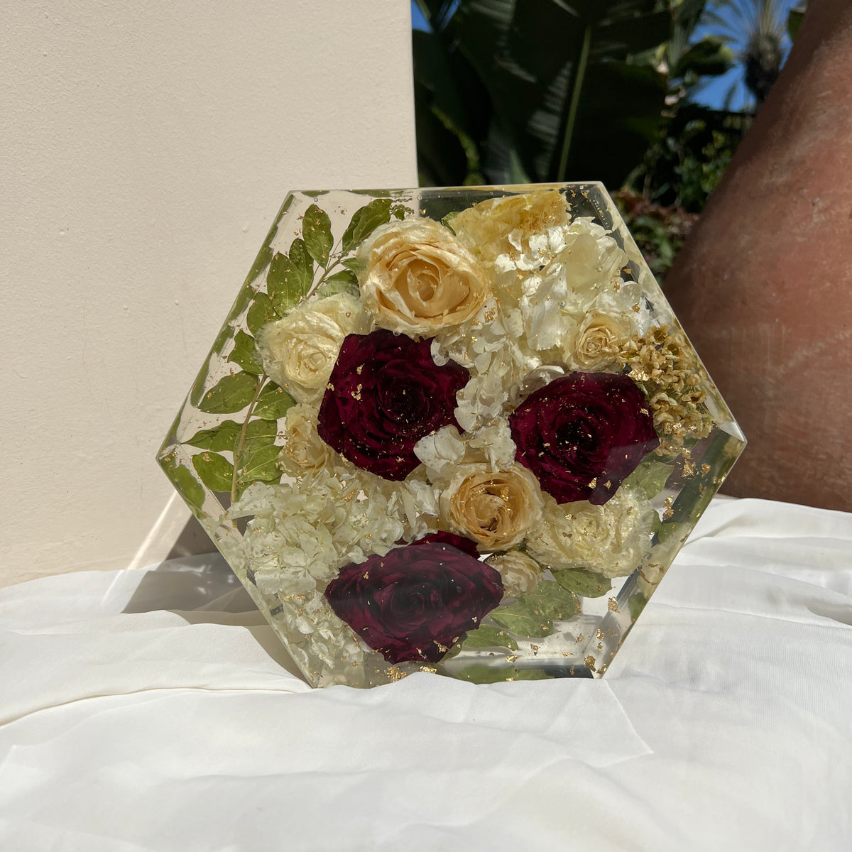 Preserved Flower Resin Blocks